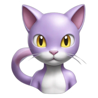 Mewtwo et mew sticker