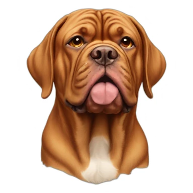 Dogue de bordeaux sticker