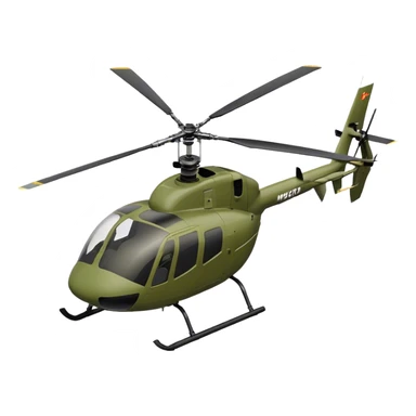 MD 500 - MD Helicopters (Model Year: 2021) (Iconic colour: Olive green) sticker
