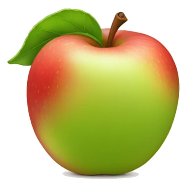 Apfel ohne gesicht sticker