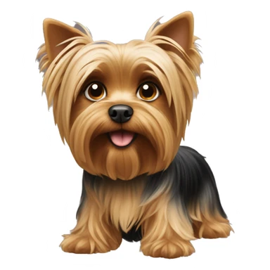 The Yorkshire Terrier dog sticker