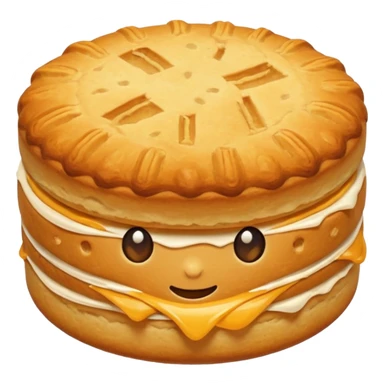 one biscuit sticker