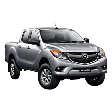 Mazda BT-50 - Mazda (Model Year: 2024) (Iconic colour: Dark Silver) new facelift sticker