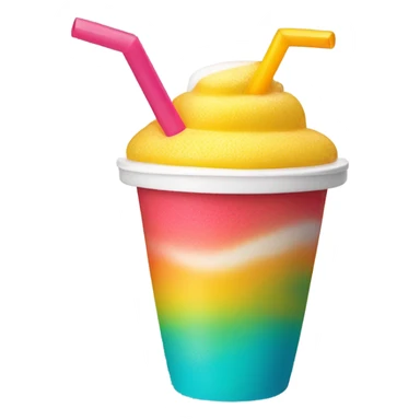 Slurpee with a suntan sticker