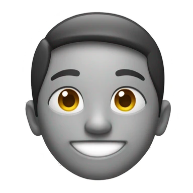 Smiling face with a mix of smirk sticker