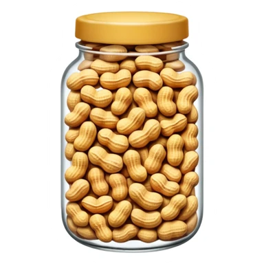 filled with peanuts sticker