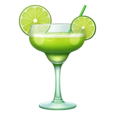 Mach mir einen Lime Sour Cocktail und nimm ein schönes glas sticker
