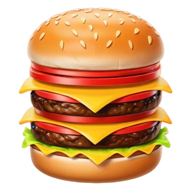Retro Restaurant Sign Hamburger sticker