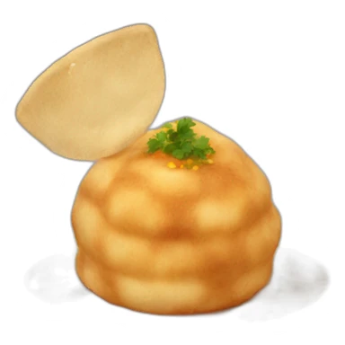 gol gappa indian dish sticker