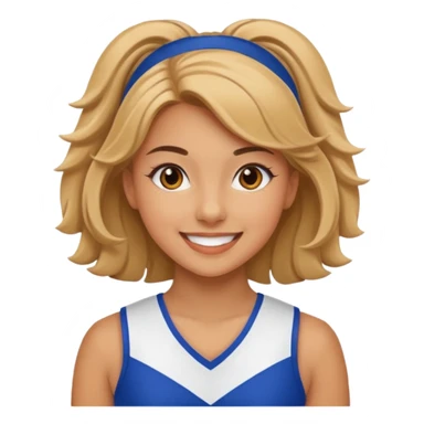 cheerleader sticker