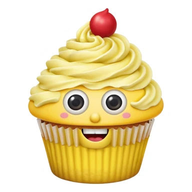 SpongeBob cupcake sticker