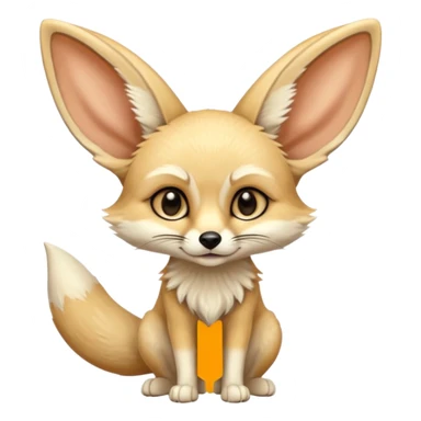 fennec fox sticker