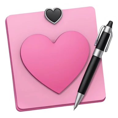 Girly sticky note
 sticker