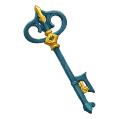 Keyblade sticker