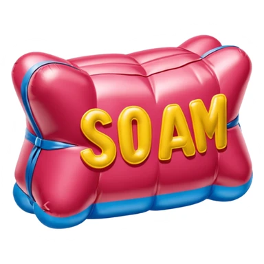  paris SPAM meat jeff koons style inflatable sculpture art  sticker