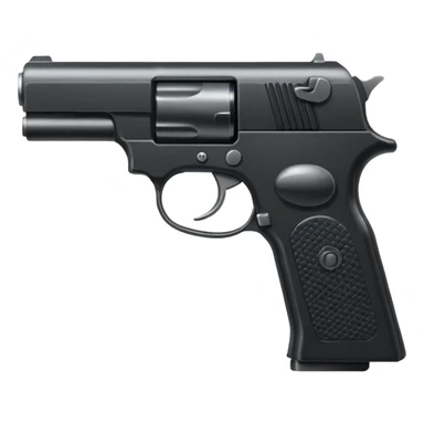 Mafia gun sticker