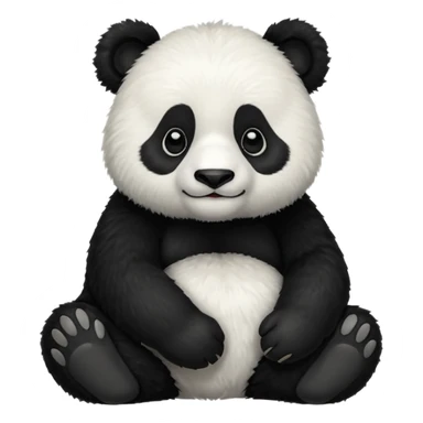 Panda roux sticker