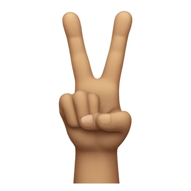An emoji where both hands form a triangle with palms facing outward, with the two thumbs connected to form the base of the triangle. sticker