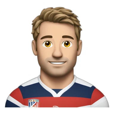 Antoine Dupont rugby sticker