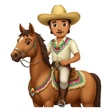 Drunk Mexican on a horse sticker