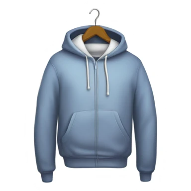 Hoodie on a hanger sticker