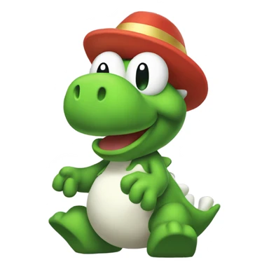 yoshi new year sticker