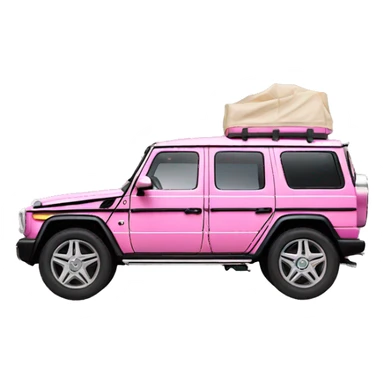 Pink gwagon  sticker