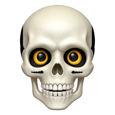Gojo skeleton sticker