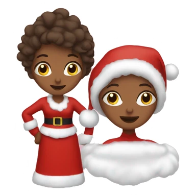 Me and Mrs Claus sticker