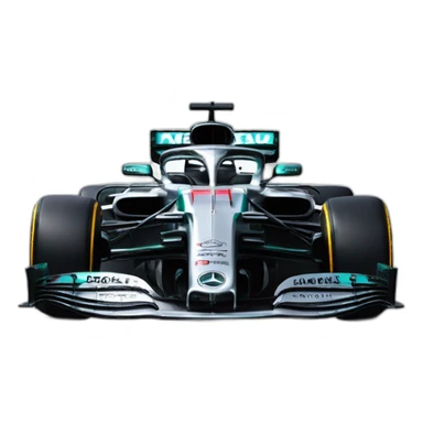 Mercedes Benz AMG F1 W11 sticker