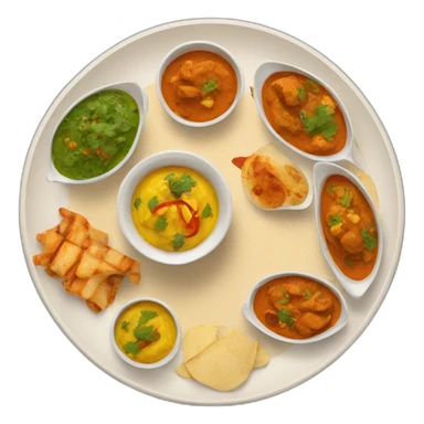 indian food dish sticker