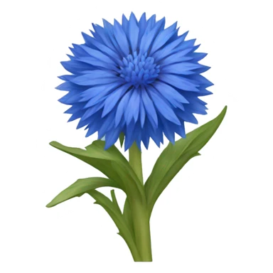 cornflower sticker