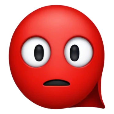 Among us in the style from the exact game and only one character and no eyes   sticker