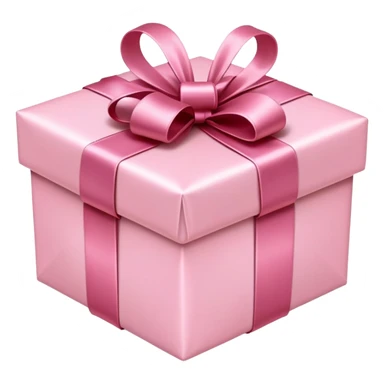 Light pink Christmas gift  sticker