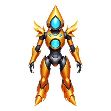  Epic legendary warm-colored fir fiery sunny rare glowing mechanical Shiny sparkly transparent bioluminescent luminescent vibrant bright pastel dark exotic iridescent colorful gradients futuristic modern metallic glossy glittery fantasy-cyber-Fakémon-Vernid-creature sticker