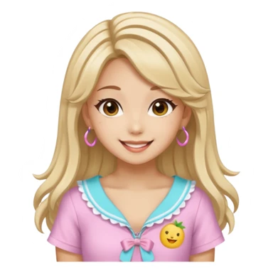 Aesthetic Gyaru Summer Girl sticker