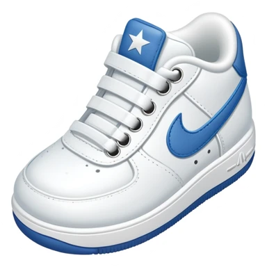 Baby air force shoe sticker