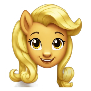Applejack my little pony sticker