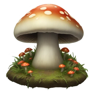 Mushroom grave that says RIP CRYBABY sticker