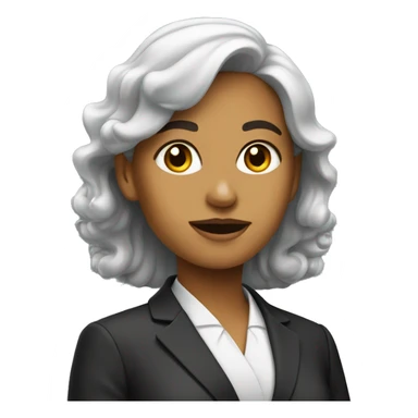 female diplomat sticker