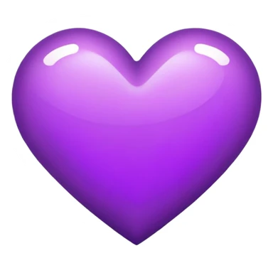 corazón flechado color morado sticker