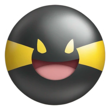 pikachu peeking out of poke ball sticker