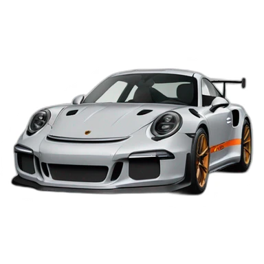 Porsche gt3 rs 911 922 sticker