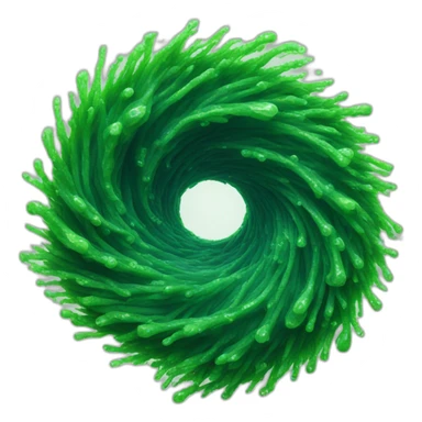 algae swirl LIKE PORTAL sticker
