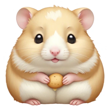 Meme-Worthy Cute Sleeping Cream Hamster Portrait Emoji, Head resting peacefully with a contented smile, showcasing a delightfully compact build and a luxuriously soft cream fur, eyes shut in a serene nap, Simplified yet hilariously adorable features, highly detailed, glowing with a soft, drowsy light, high shine, relaxed and utterly lovable, stylized with an air of playful laziness, bright and heartwarming, soft glowing outline, capturing the essence of a comically sleepy hamster, so meme-worthy it feels like it could instantly become the next viral sensation of adorable slumber! sticker