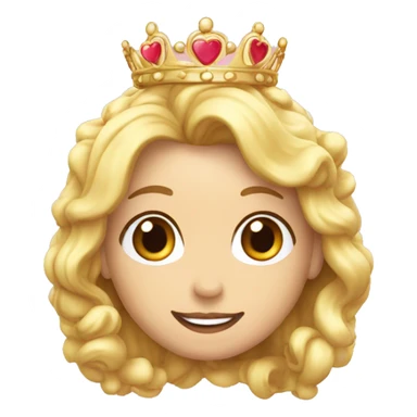 Couronne cœur mariage  sticker