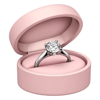 all white diamond ring, plain light pink box emoji  sticker