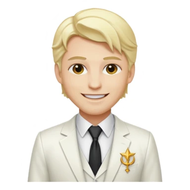 Lucifer Morningstar from Hazbin Hotel sticker