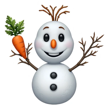 Olaf from the Frozen movie sticker