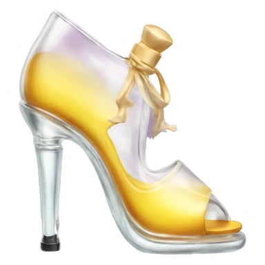 Good girl perfume heel sticker